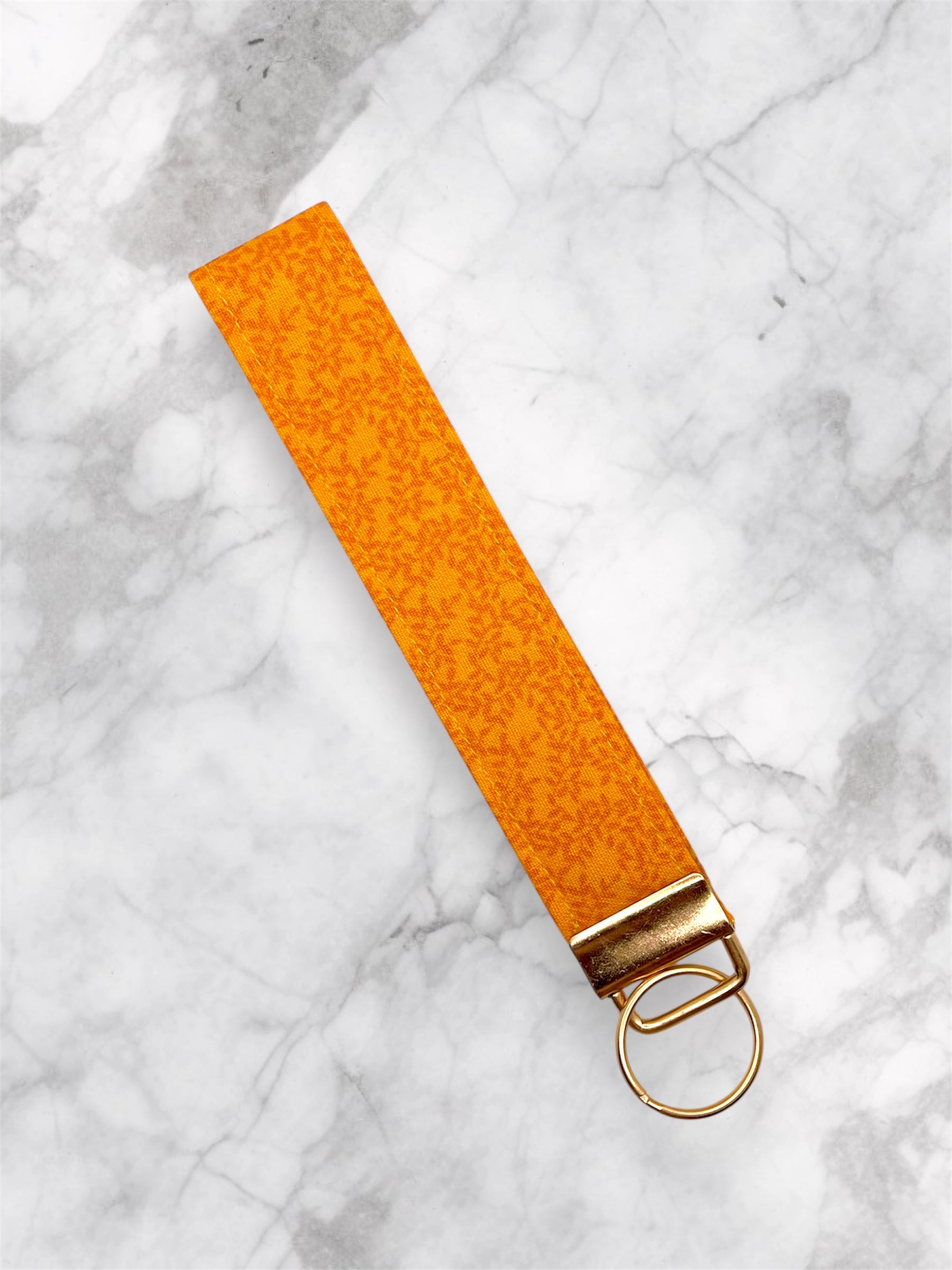 Orange Brambles Wristlet