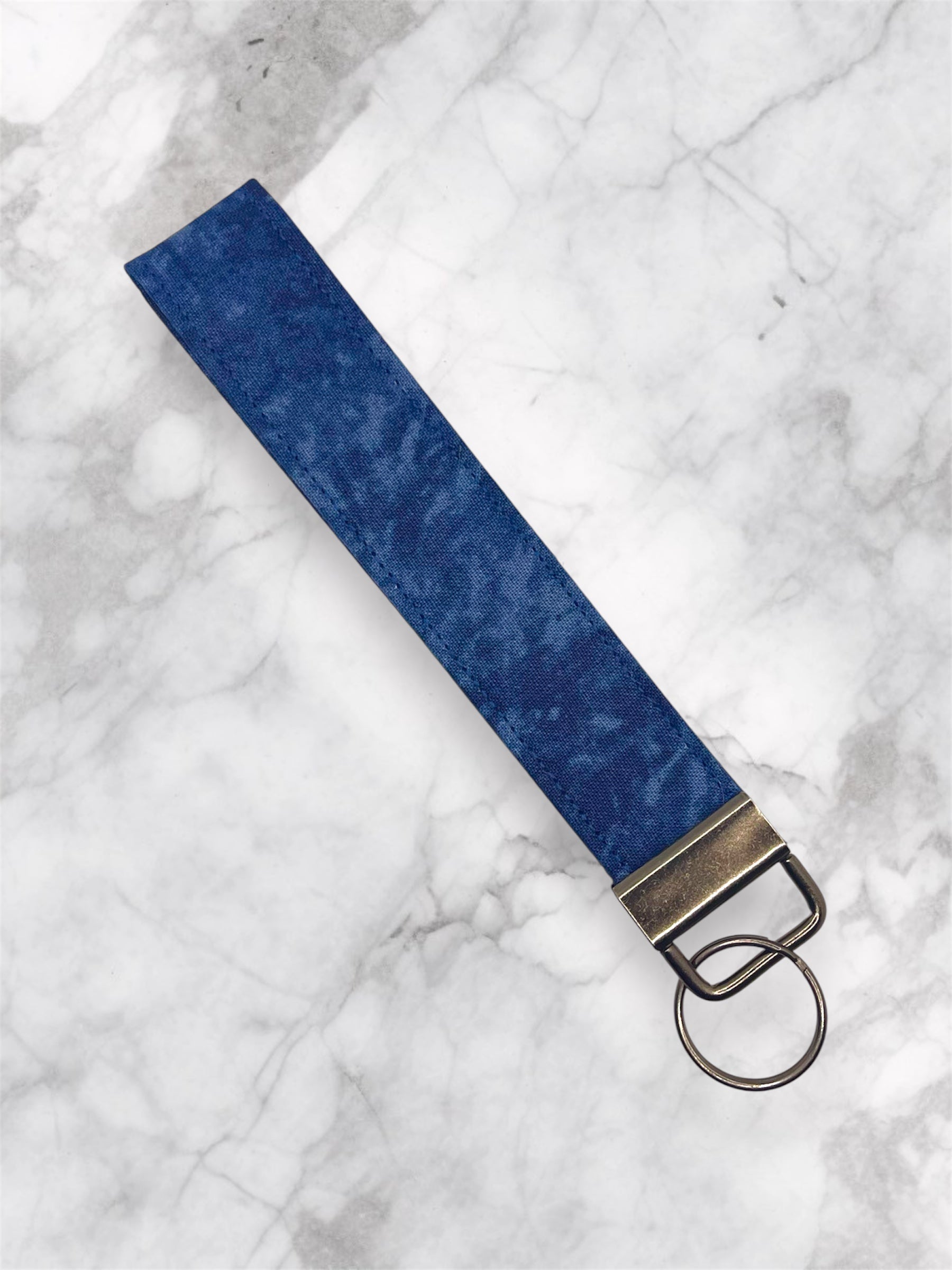 Denim Dye Wristlet