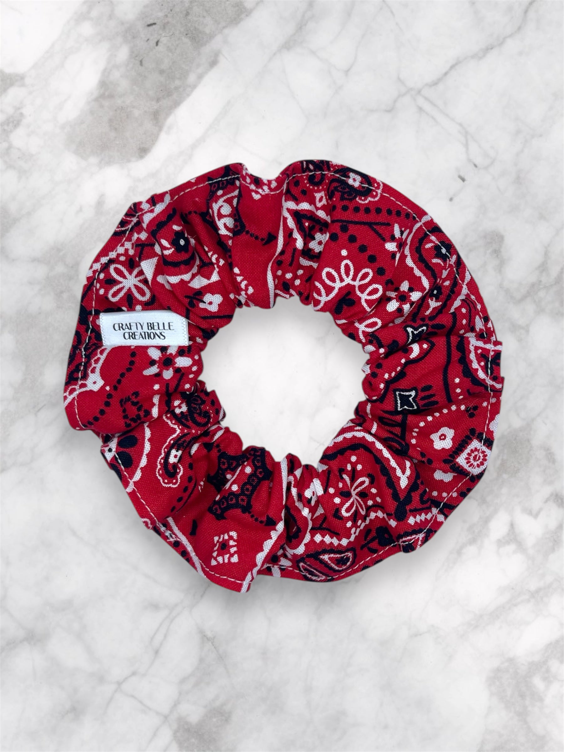 Freedom Bandana Scrunchie