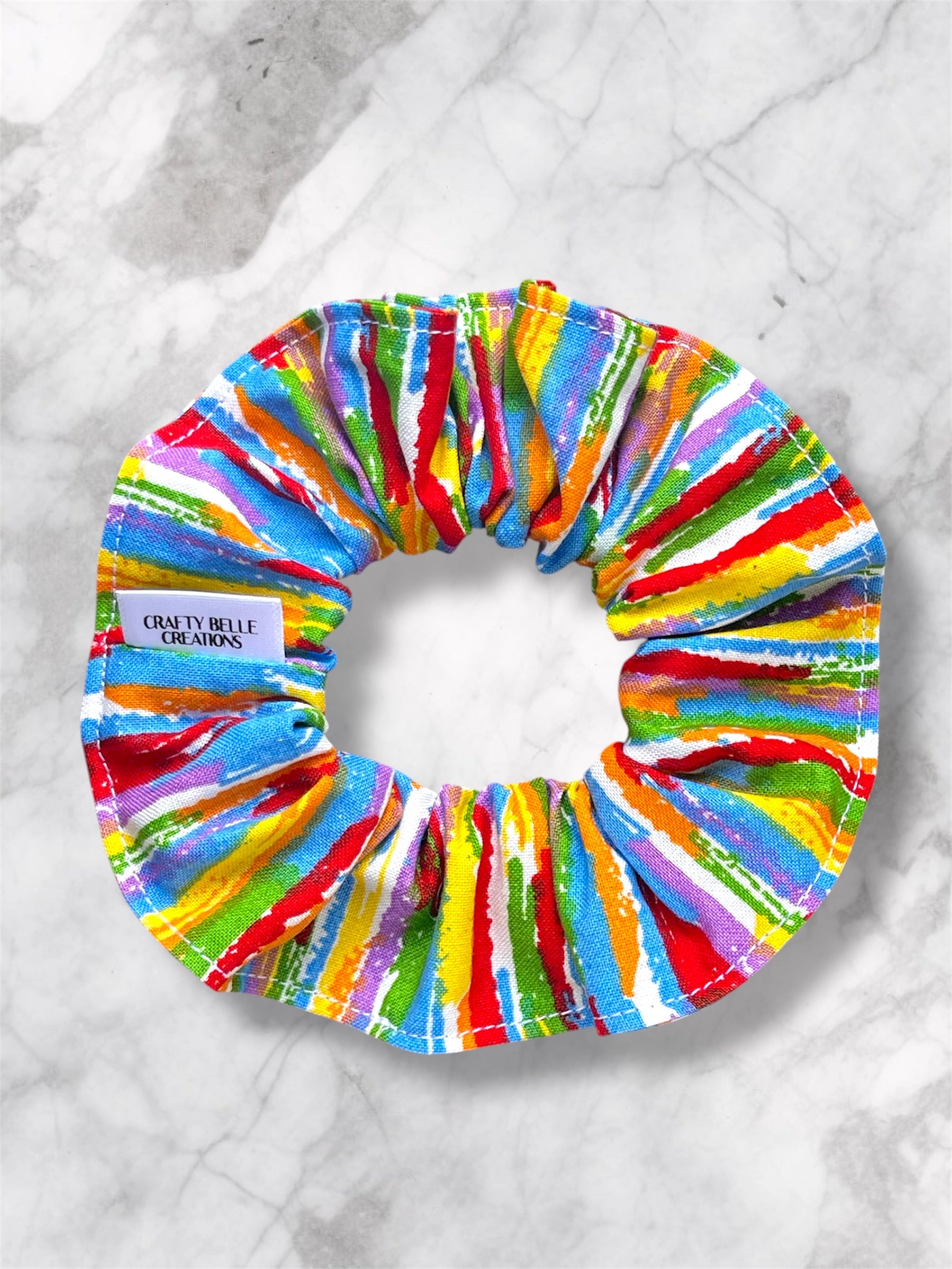 Outside the Lines Scrunchie