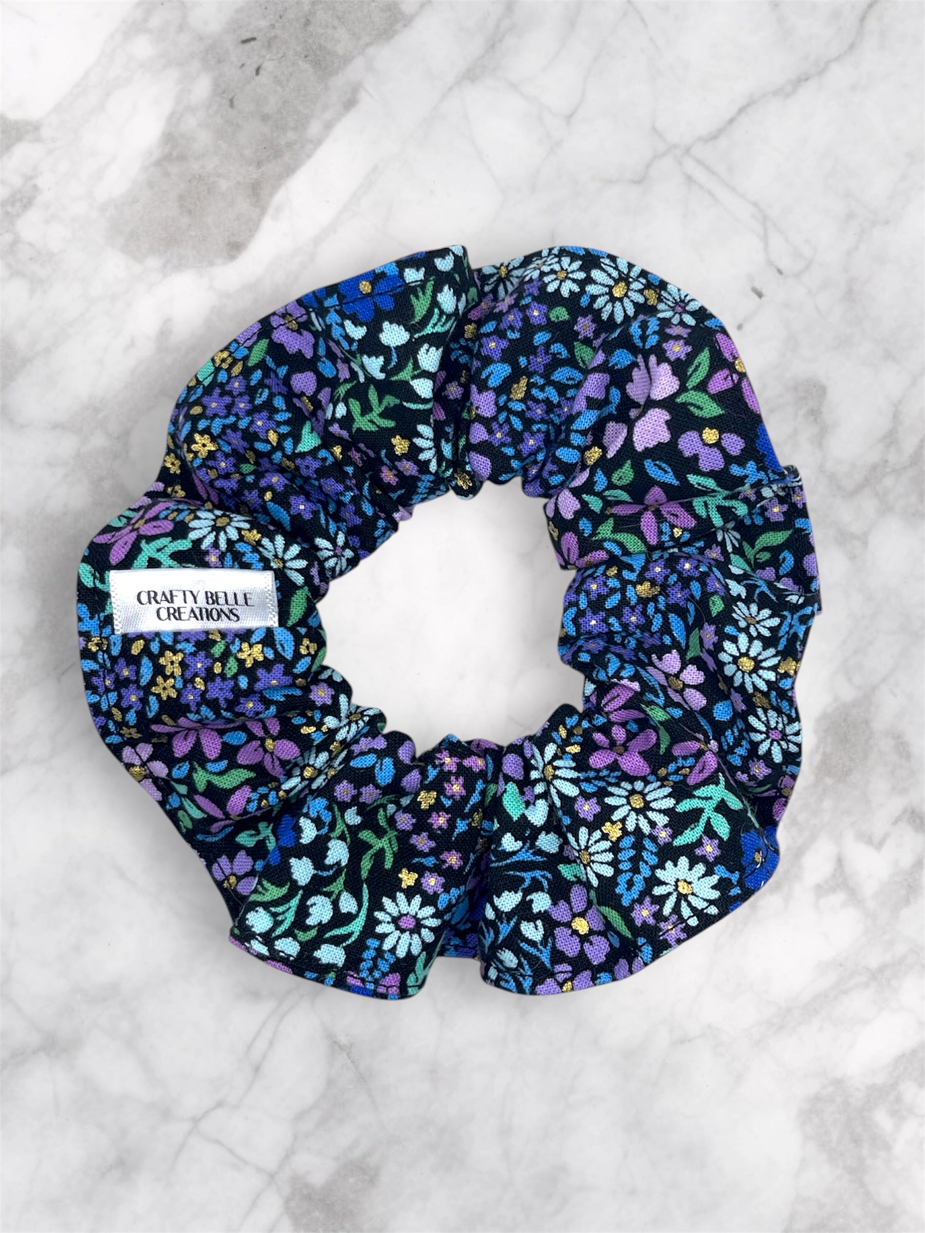 Radiant Petals Scrunchie