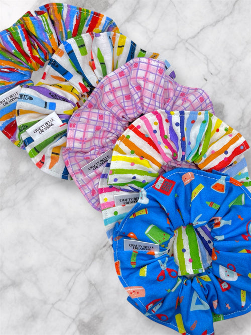 Back to School Scrunchie Bundle