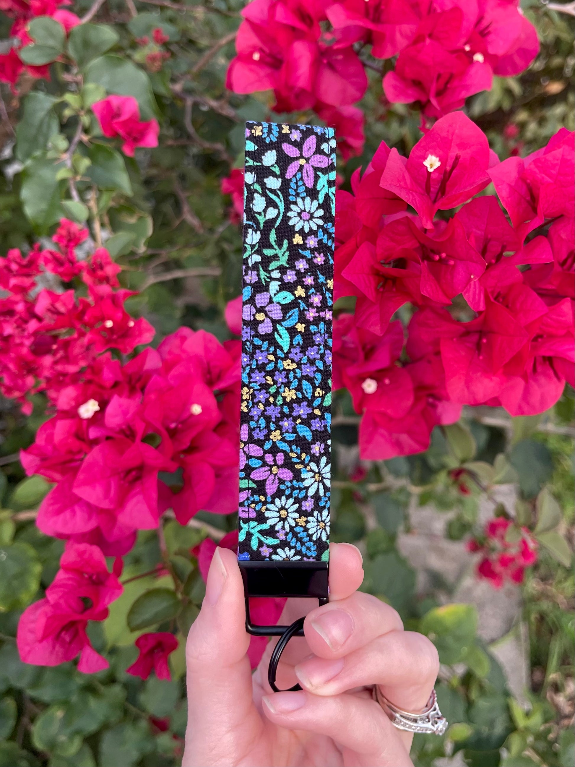 Radiant Petals Wristlet